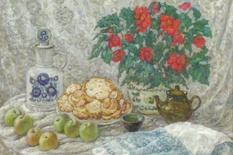 Натюрморт «Серебристый». 1981